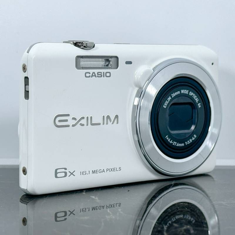 美品】CASIO EXILIM EX-ZS26 ホワイト コンパクトデジタルカメラ 1610