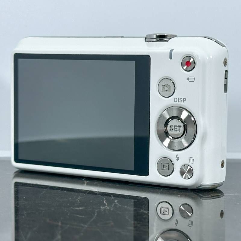 美品】CASIO EXILIM EX-ZS26 ホワイト コンパクトデジタルカメラ 1610