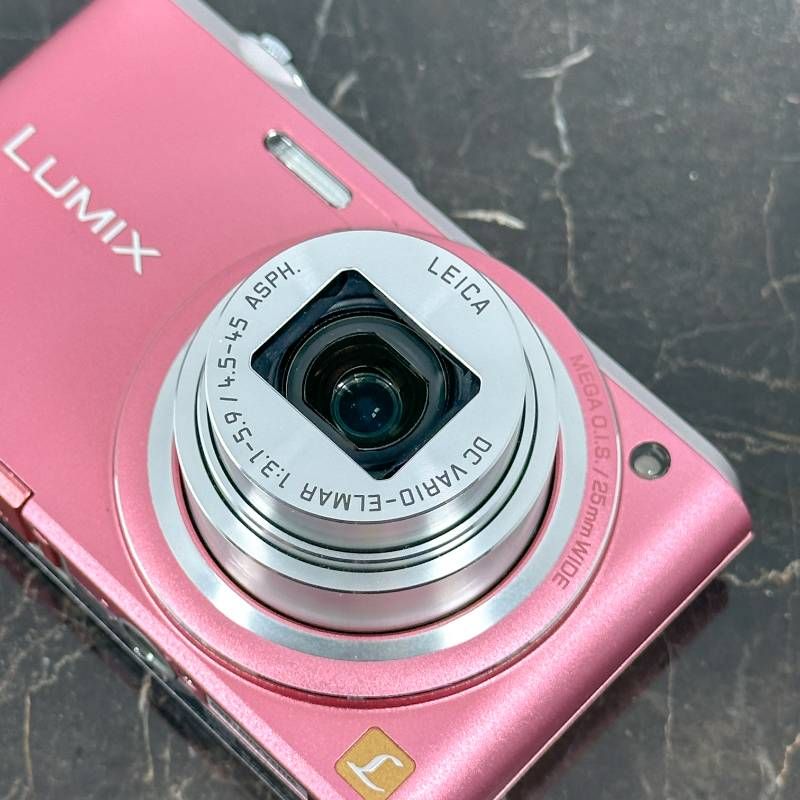 美品】Panasonic LUMIX DMC-SZ3 ピンク コンデジ デジカメ 10倍ズーム