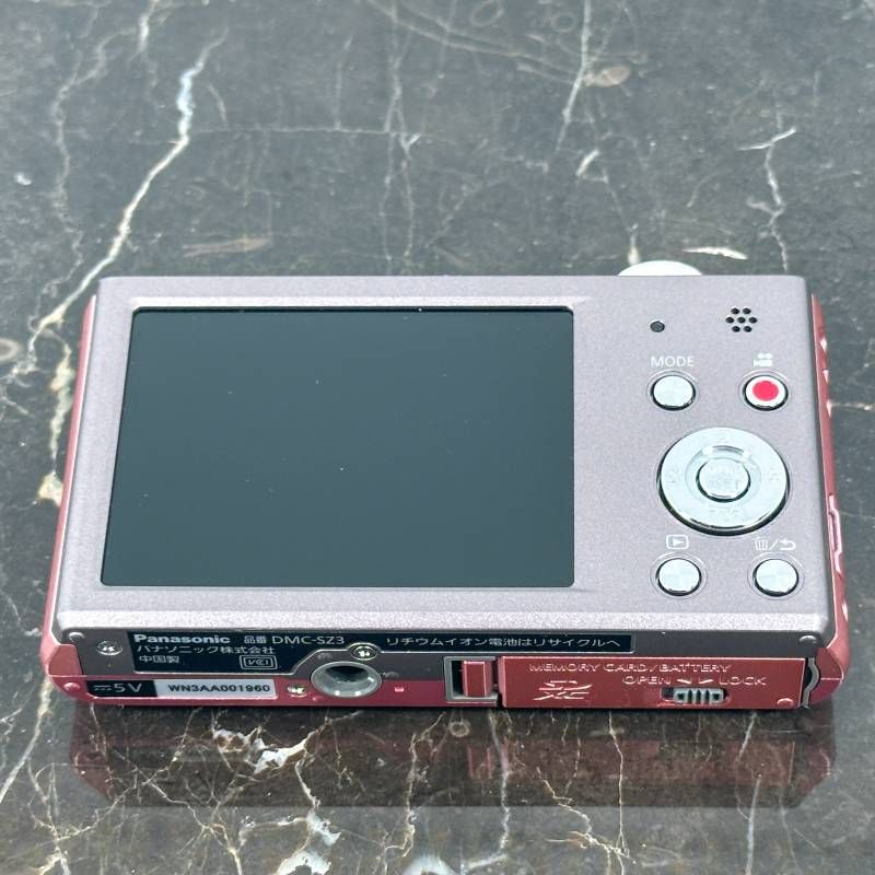 美品】Panasonic LUMIX DMC-SZ3 ピンク コンデジ デジカメ 10倍ズーム