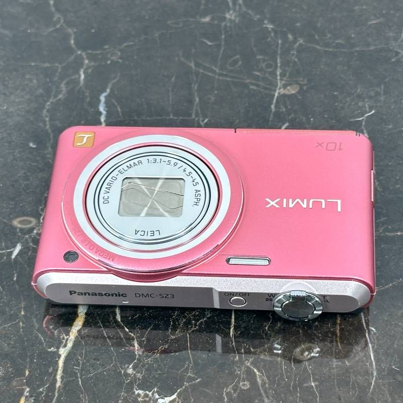 美品】Panasonic LUMIX DMC-SZ3 ピンク コンデジ デジカメ 10倍ズーム
