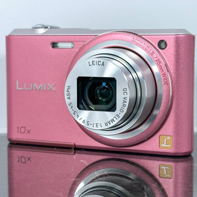 美品】Panasonic LUMIX DMC-SZ3 ピンク コンデジ デジカメ 10倍ズーム