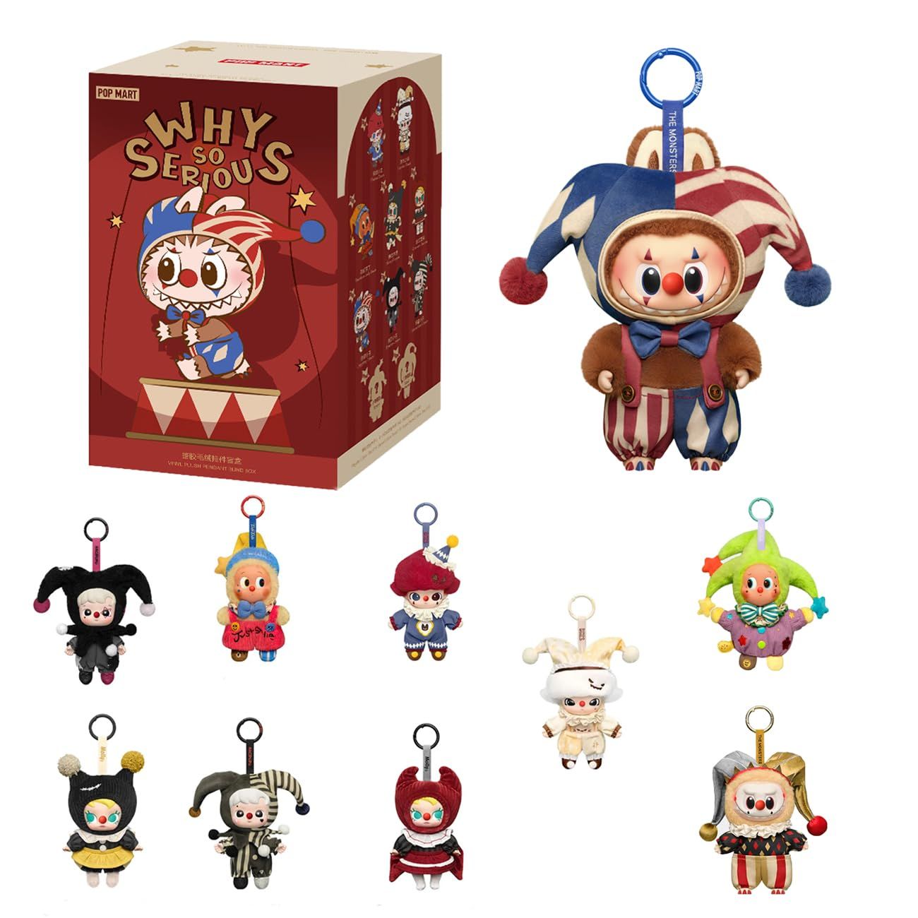 ◇【正規品 ・1ピース・ WHY SO SERIOUS】 POP MART WHY SO SERIOUS