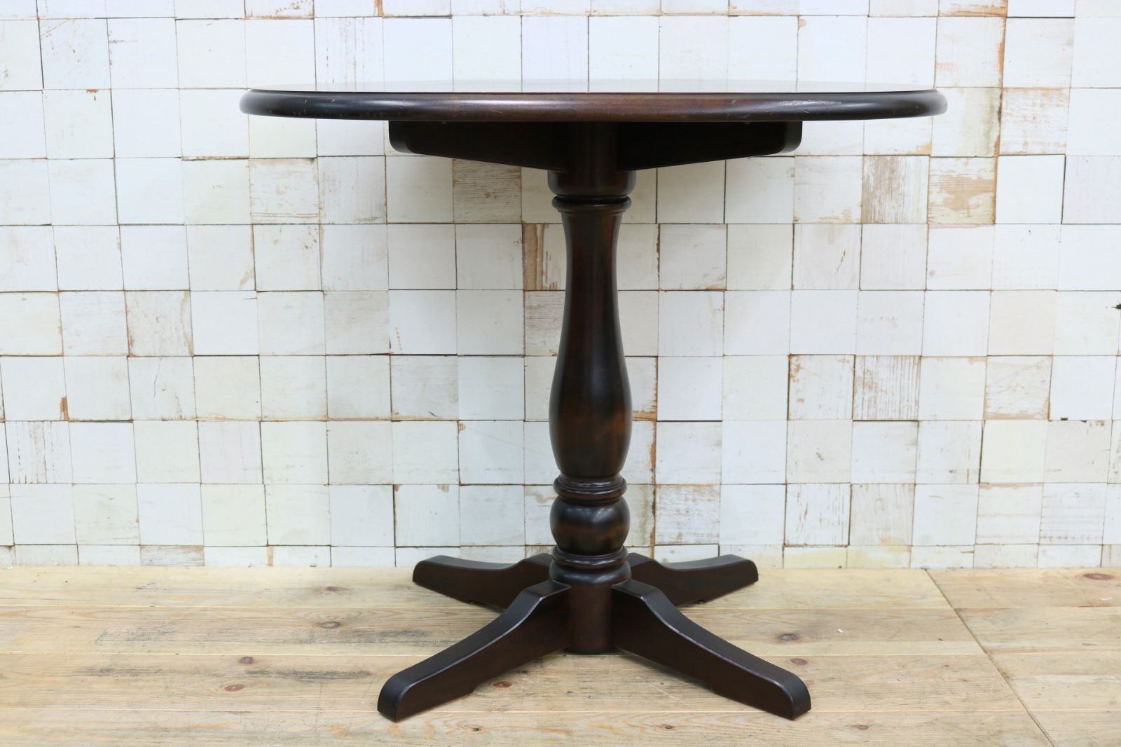 GMIS542○北海道民芸家具 サイドテーブル コーヒーテーブル 花台