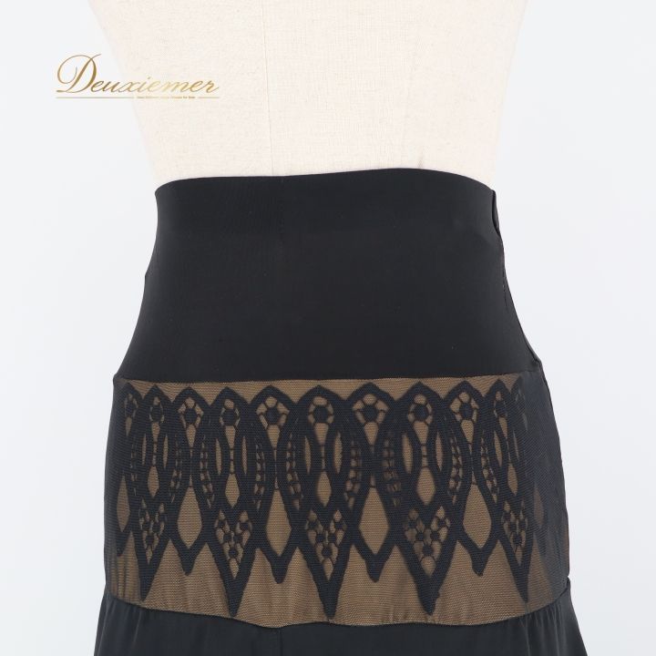 社交ダンス 衣装 スカート ブラック系 チャコット ダンススポーツ