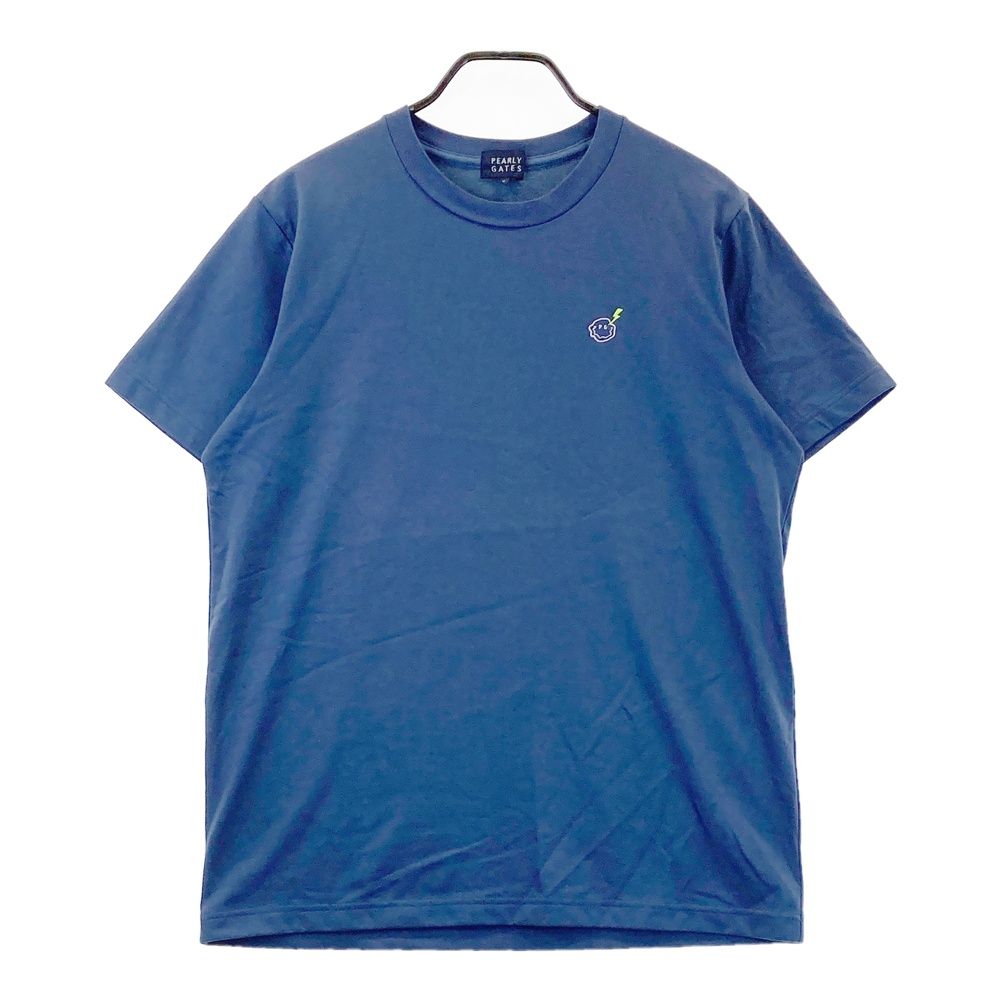 ゴルフ サイズ：5 PEARLY GATES パーリーゲイツ 半袖Tシャツ ネイビー