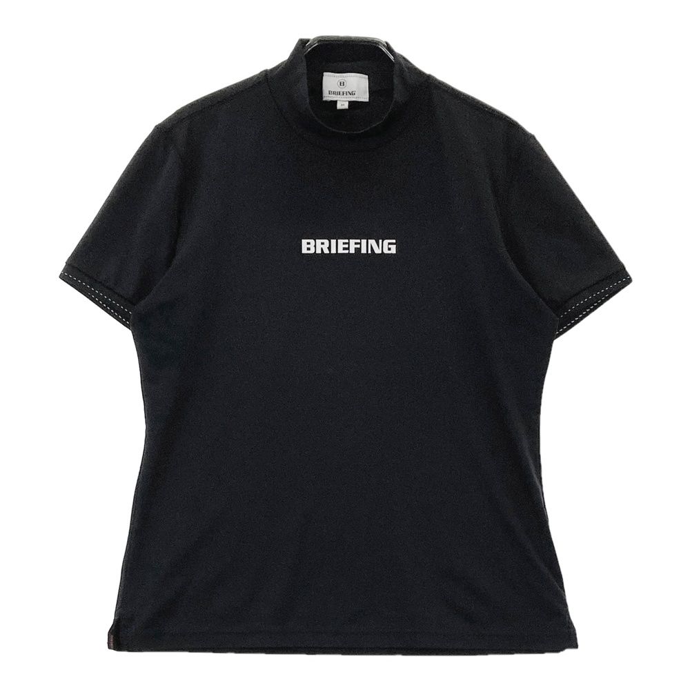 サイズ：M BRIEFING GOLF ブリーフィング 半袖モックネックTシャツ