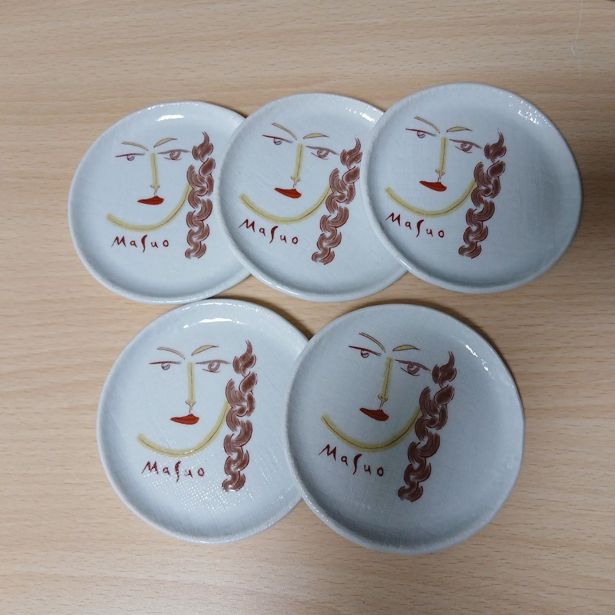池田満寿夫 小皿 5枚セット - メルカリ