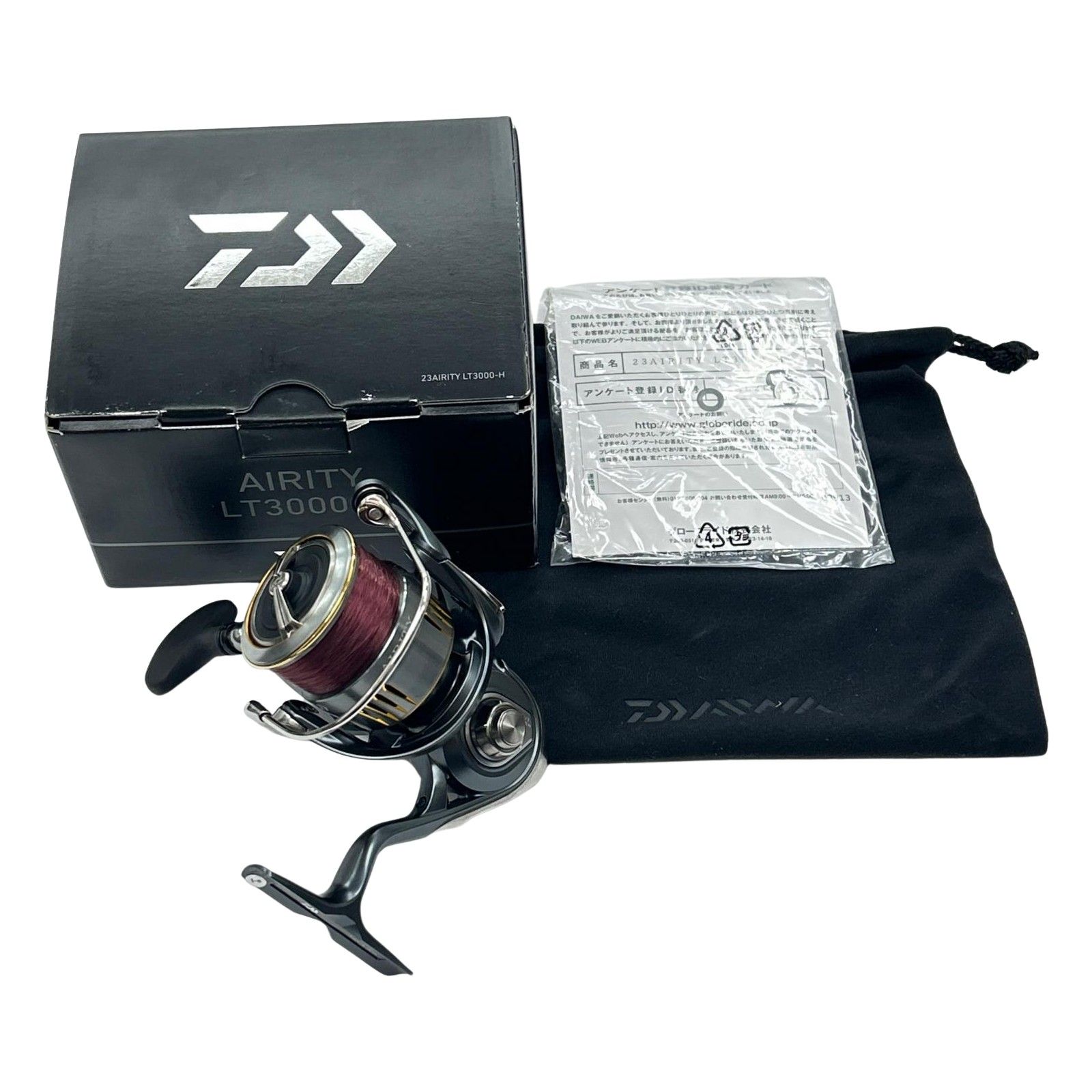 ▽▽DAIWA ダイワ スピニングリール 23エアリティ LT3000-H 328374