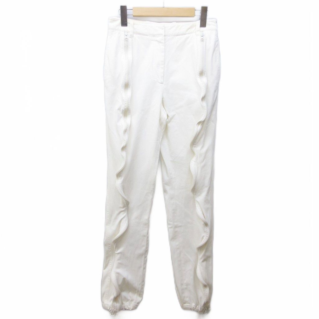 ステラマッカートニー STELLA McCARTNEY パンツ ジップ 変形デザイン