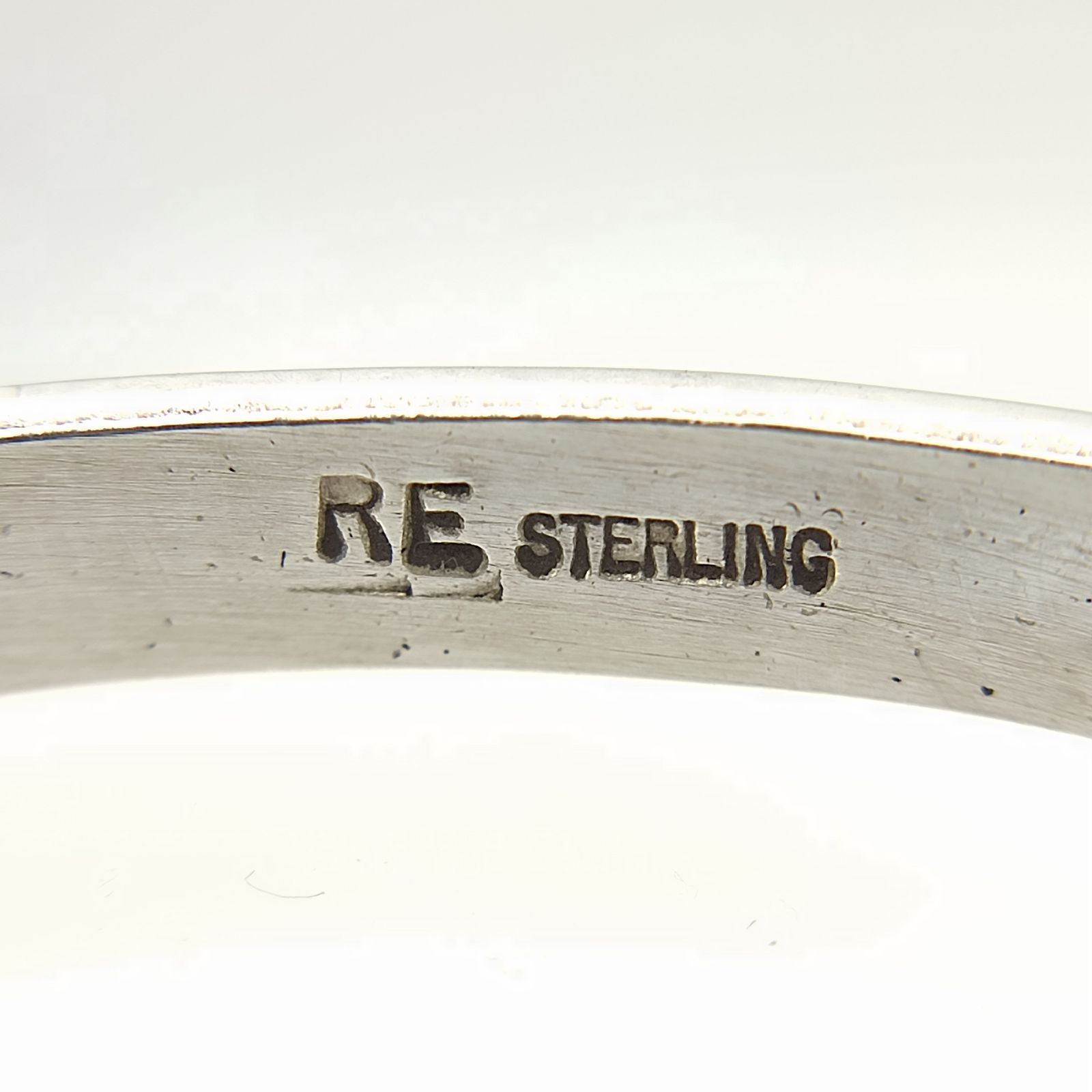 INDIAN 【美品】Rick Enriquez ナバホ族 バングル STERLINGSILVER 