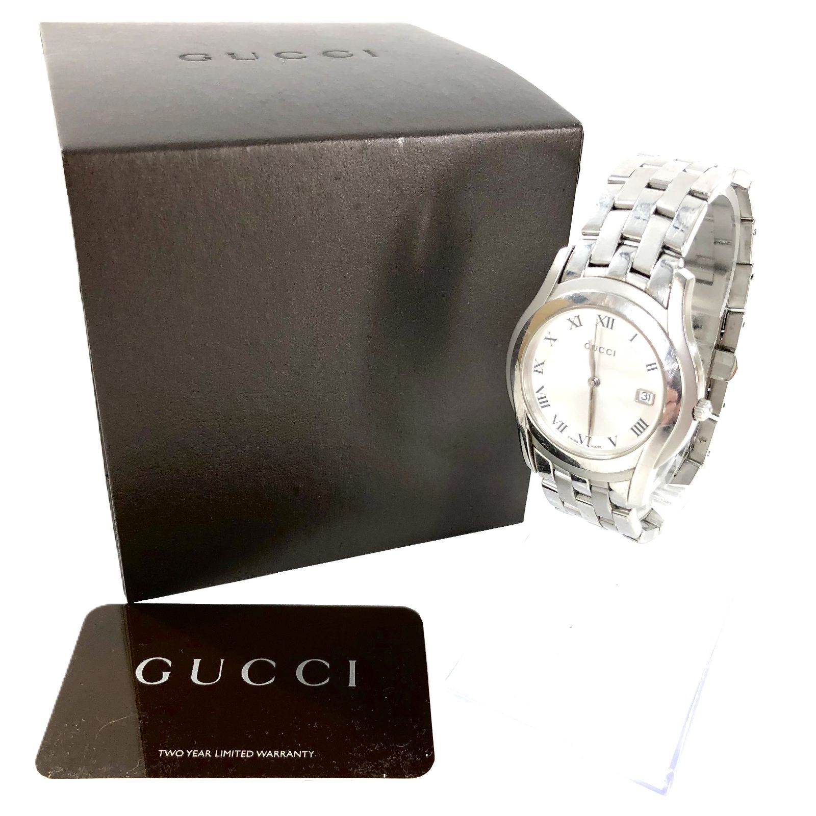 GUCCI 腕時計 5500 M シルバー 【公式通販】