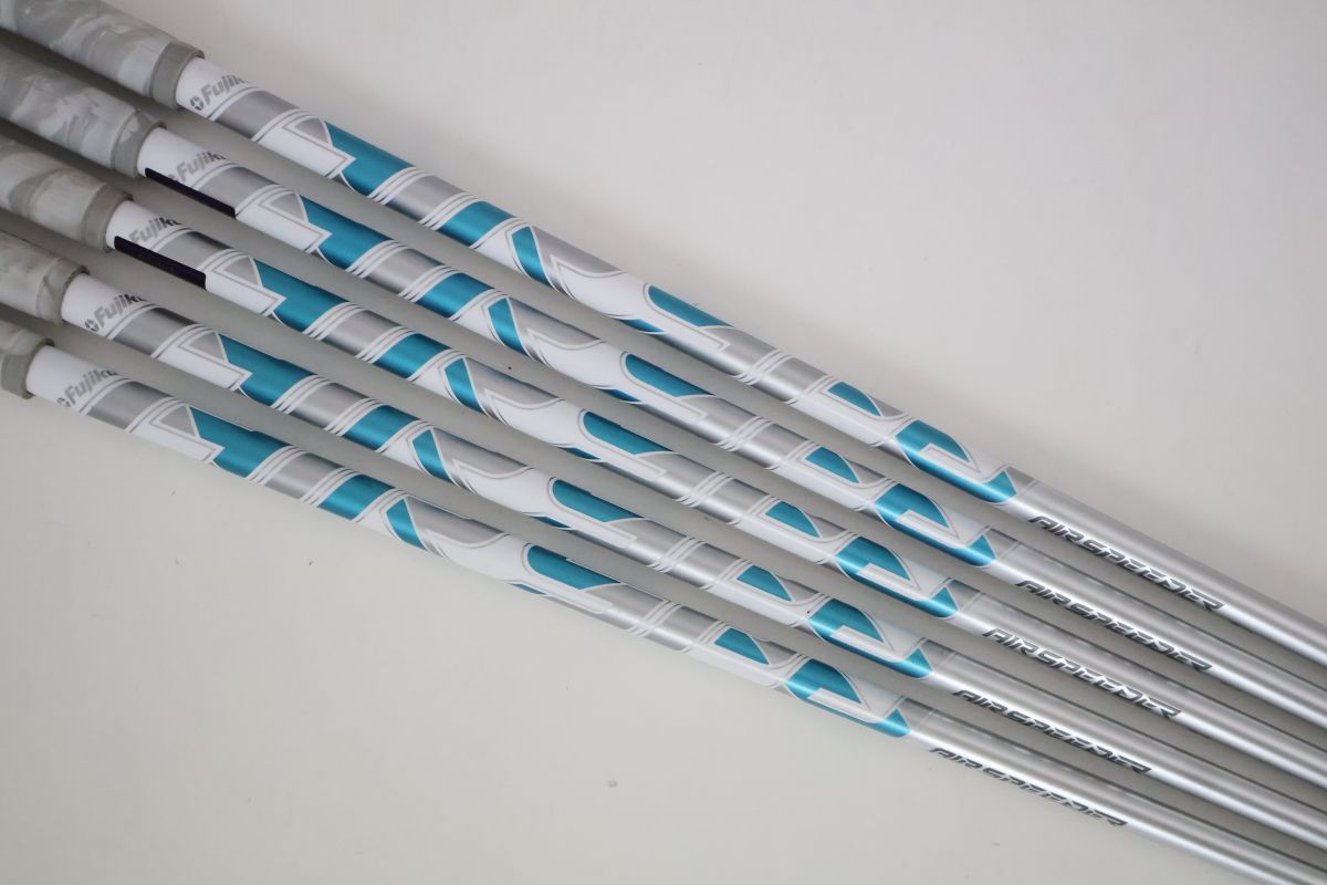 フジクラ NEW AIR SPEEDER アイアンホワイトX-PLUS 5-PW ○【アイアン用 5本セット】フジクラ☆Air Speeder White☆エアー
