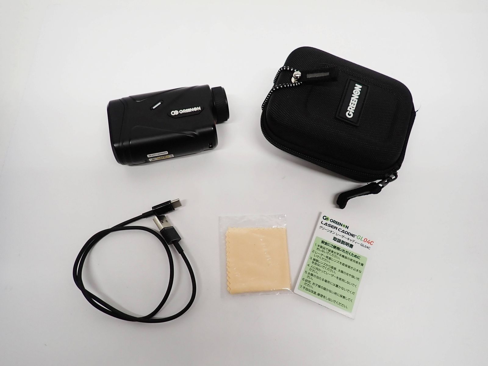 グリーンオン レーザーキャディー GL04C ゴルフ レーザー距離計 測定器