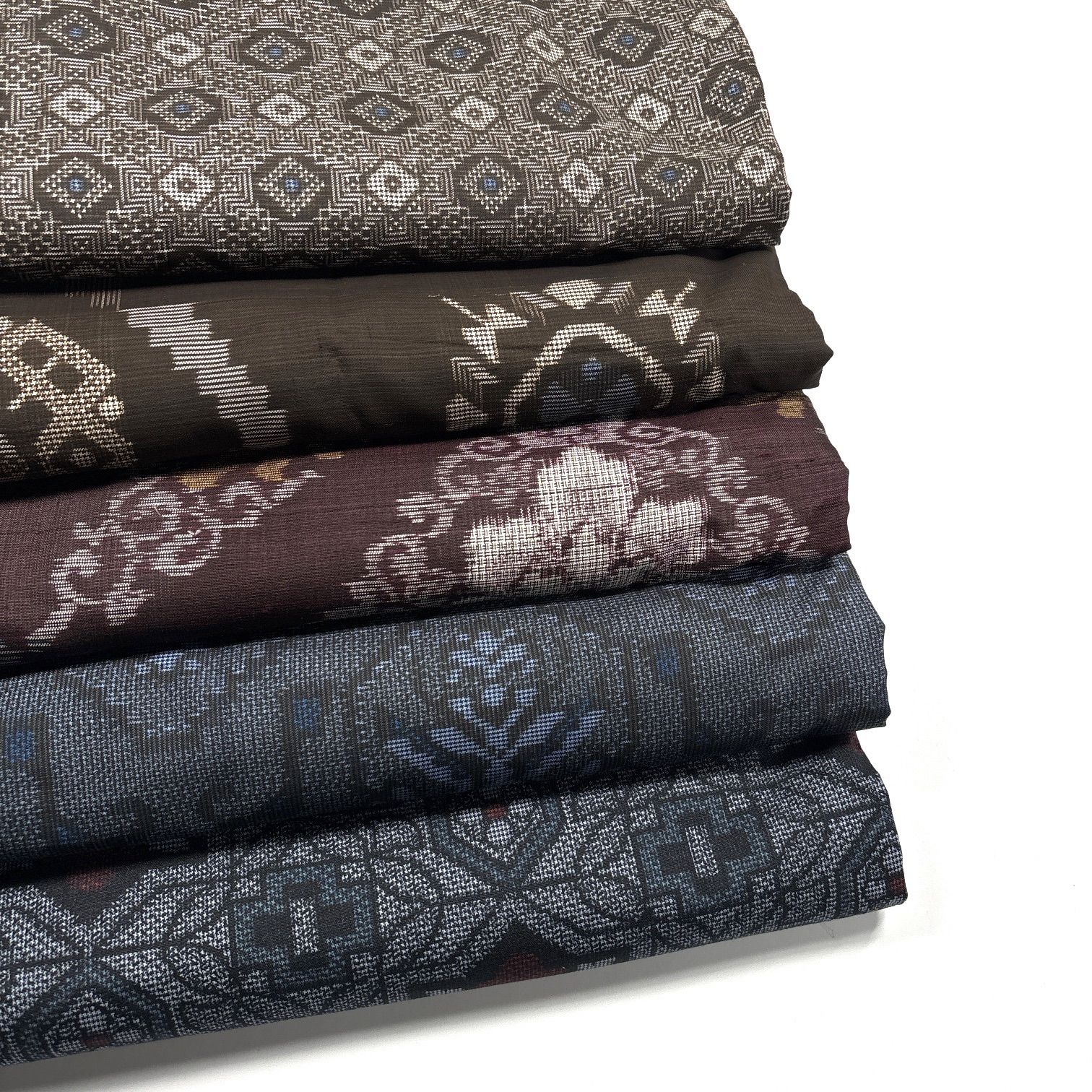 アンティーク 大島紬 5枚 正絹 着物まとめ売り 同梱購入歓迎 リメイク