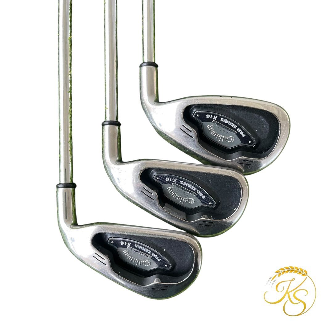 キャロウェイ アイアン 3本 右 Callaway X16 PRO SERIES STEELHEAD