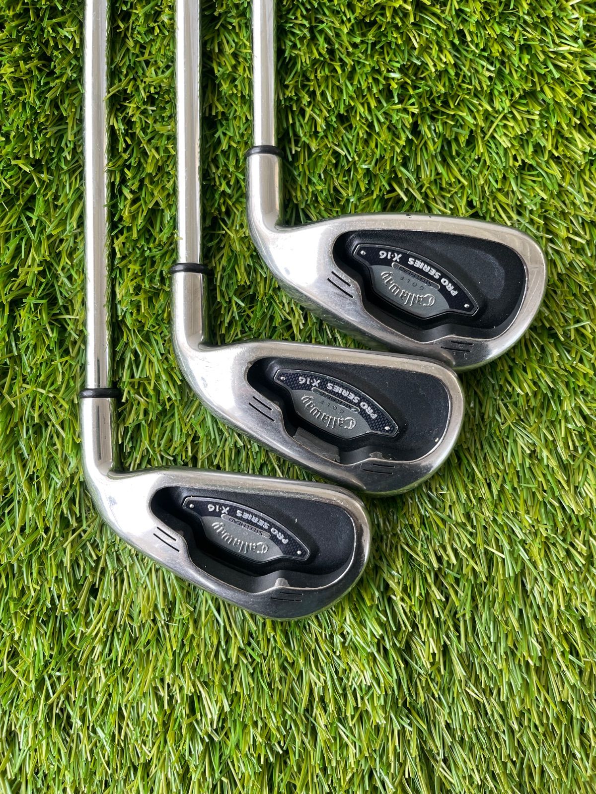 キャロウェイ アイアン 3本 右 Callaway X16 PRO SERIES STEELHEAD