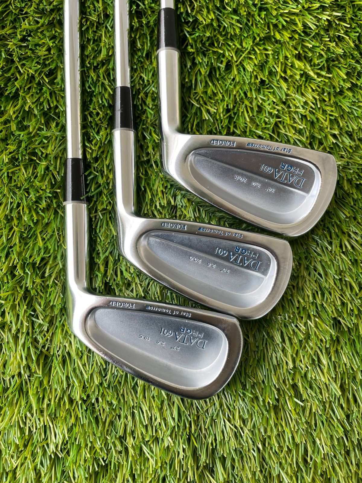 ギア アイアン 3本 右 PRGR DATA601 スチール FORGED 三浦技研 - メルカリ