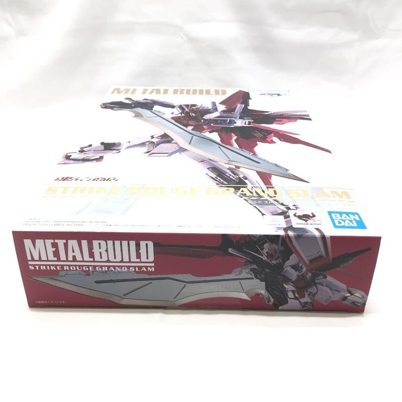 中古】未開封)METAL BUILD ストライクルージュ グランドスラム装備型