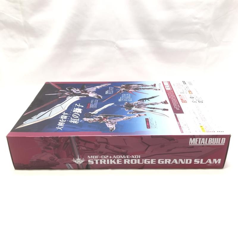 中古】未開封)METAL BUILD ストライクルージュ グランドスラム装備型