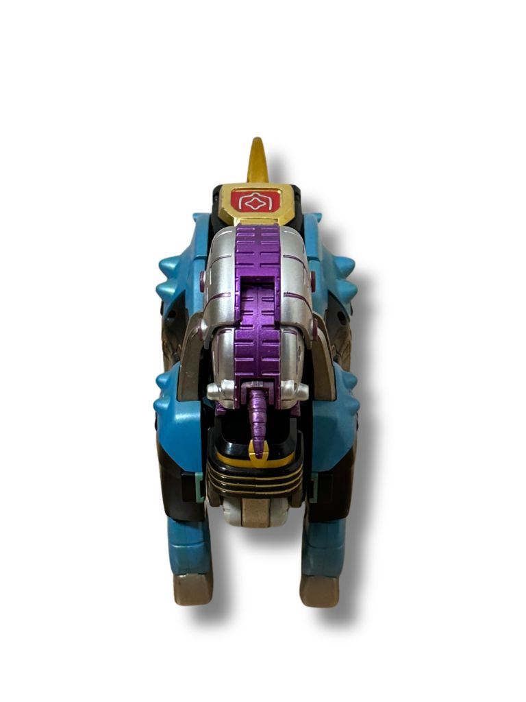 美品 DX バンダイ 百獣戦隊ガオレンジャー ガオライノス＆ガオマジロ