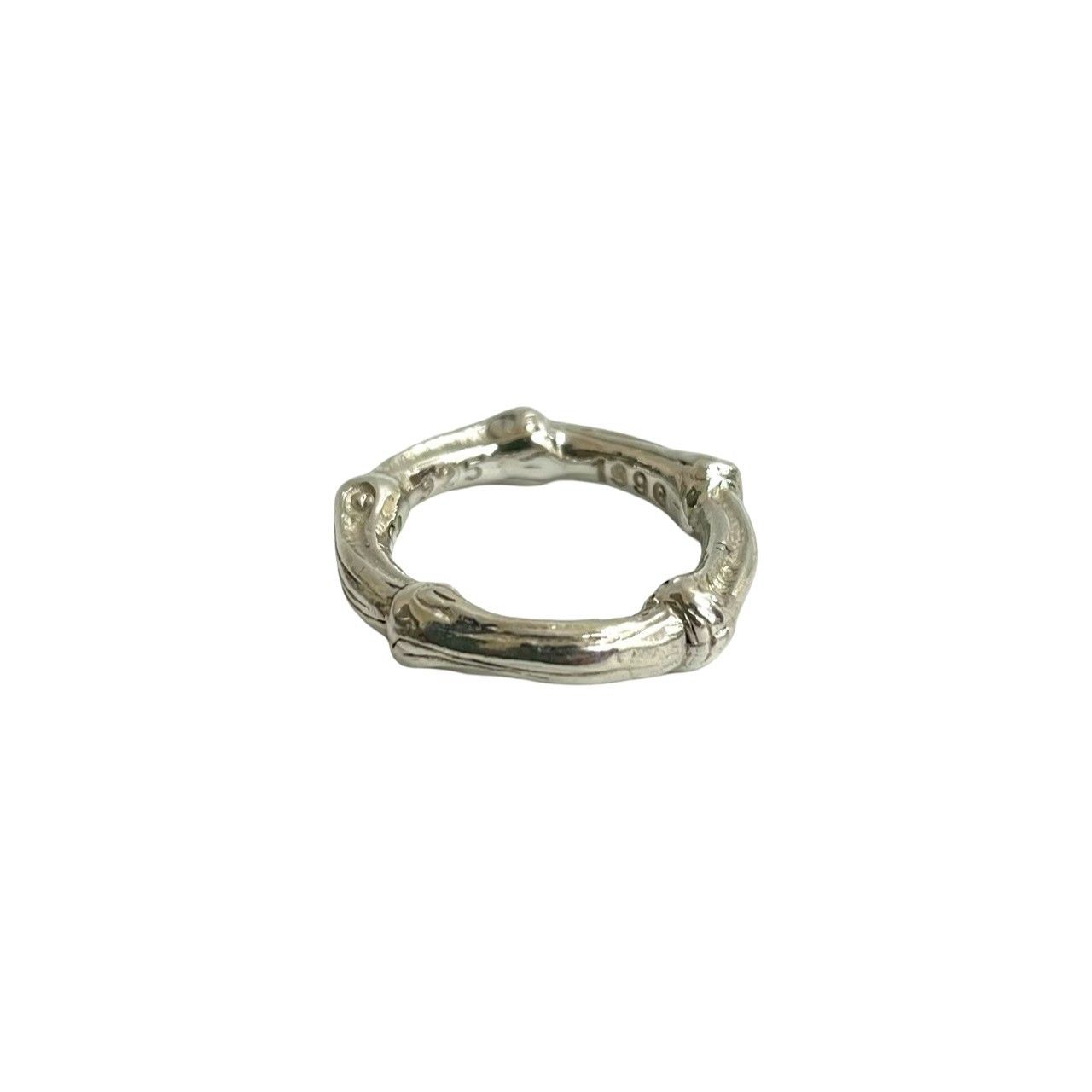 極 美品 希少品 TIFFANY&Co. ティファニー バンブー リング シルバー