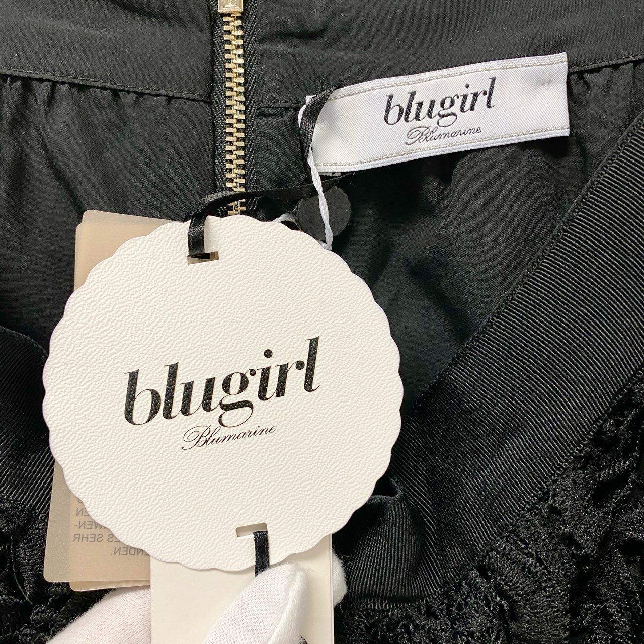 45c6 【美品】blugirl Blumarine ブルーガール ブルマリン フラワー
