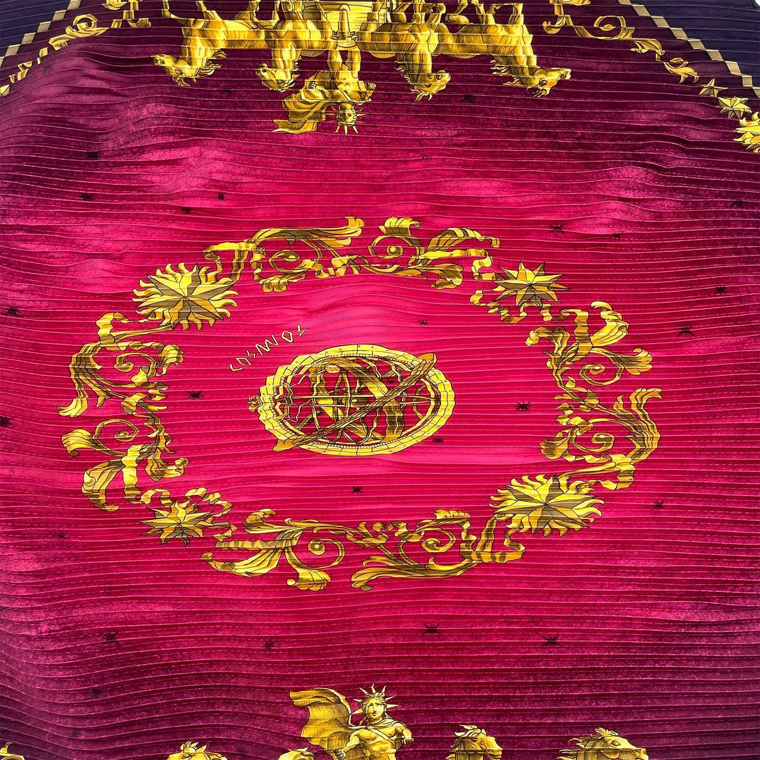 HERMES エルメス プリーツ カレ90 COSMOS コスモス 宇宙観