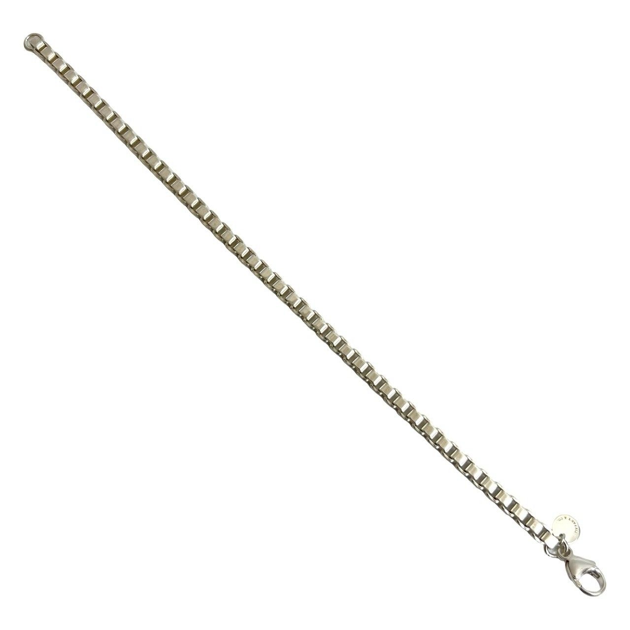 極 美品 保存箱付 TIFFANY&Co. ティファニー ベネチアン ロゴ 刻印