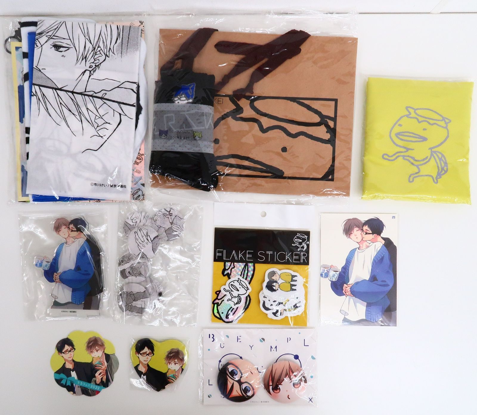約10点セット/ブルースカイコンプレックス 市川けい グッズ アクリル