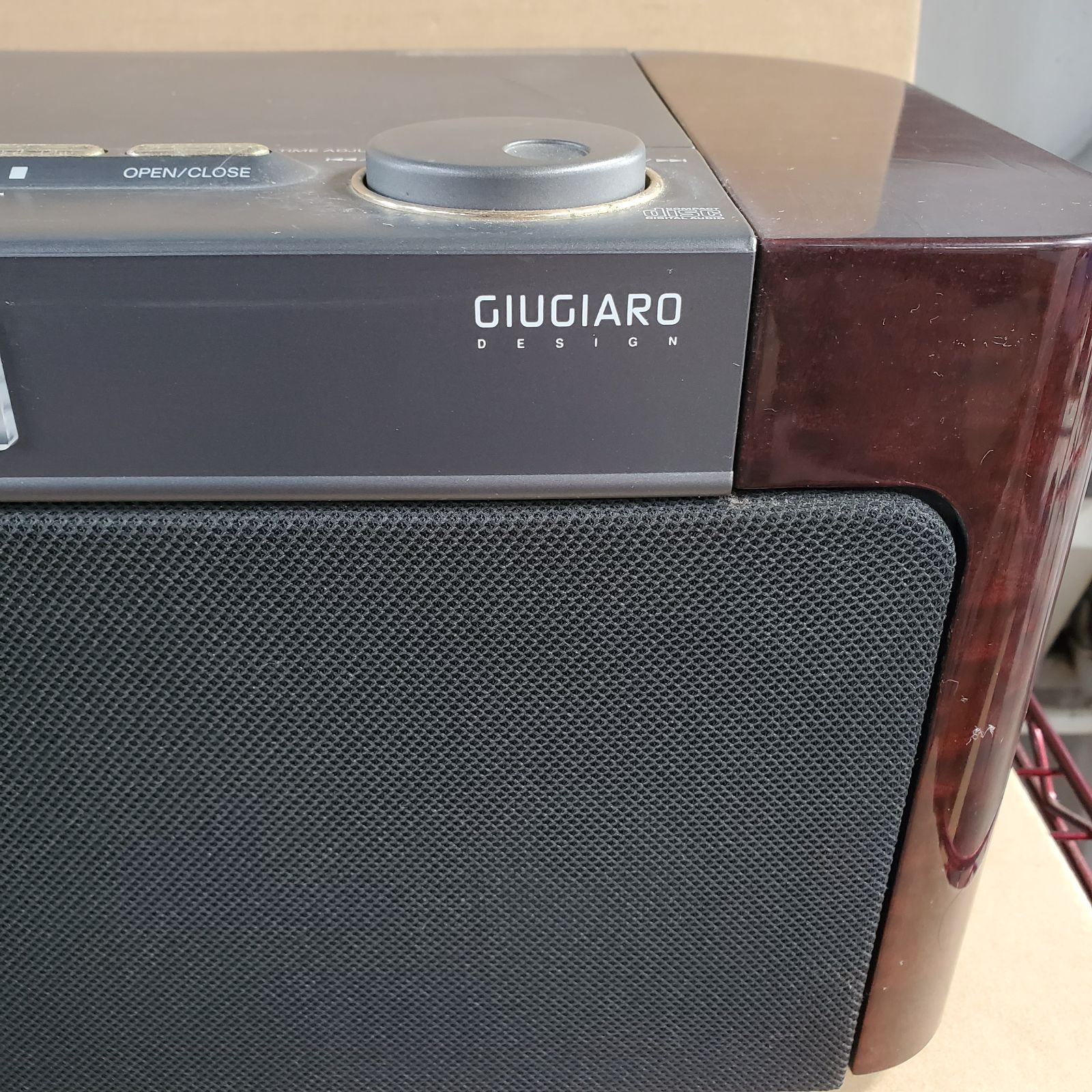 ジャンク】SONY ソニー セレブリティD-3000 CDラジオ ジウジアーロ