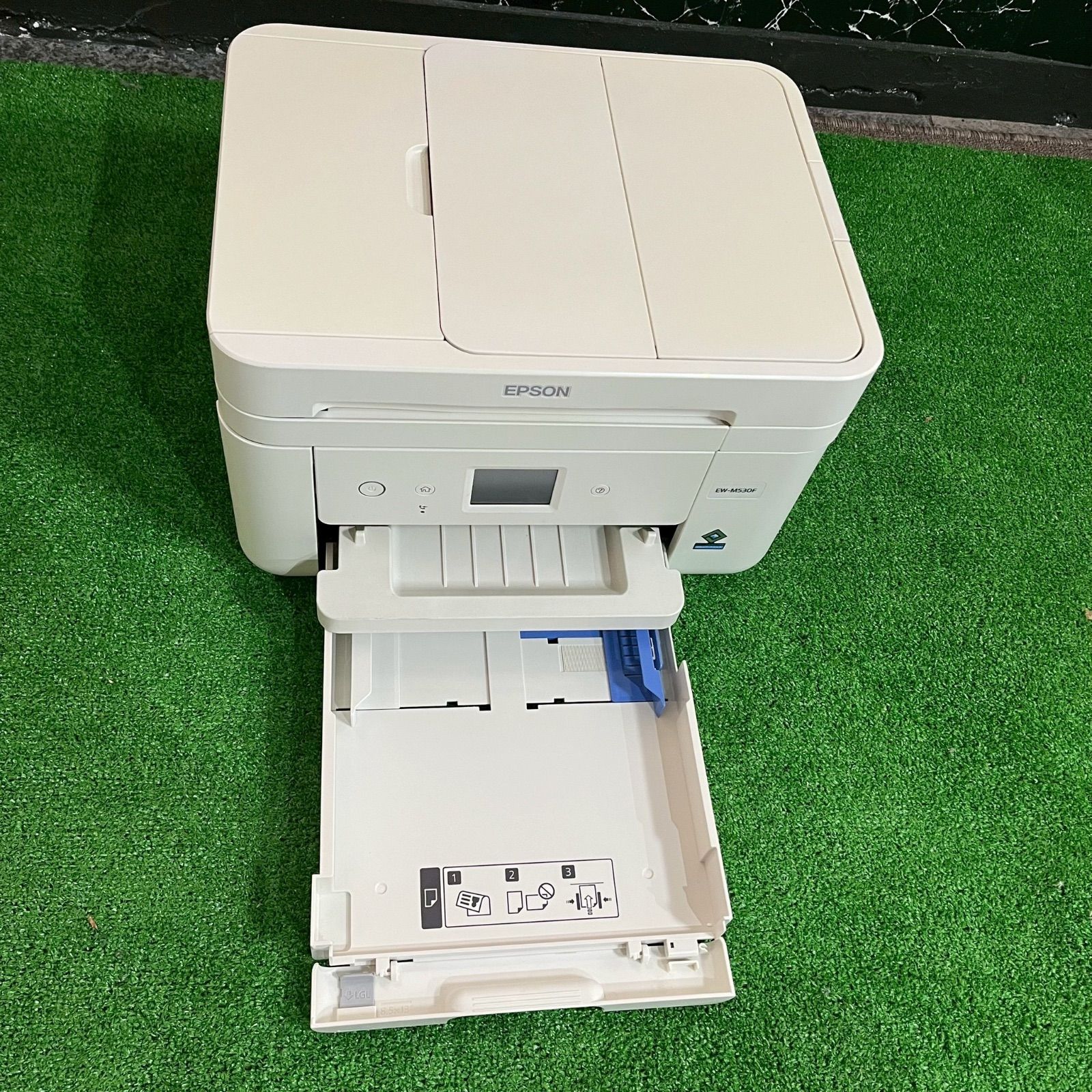 エプソン　EPSON EW-M530F WHITE コピー機　複合機 EPSON エプソン EW-M530F 2020年製 プリンター FAX 対応 プリント