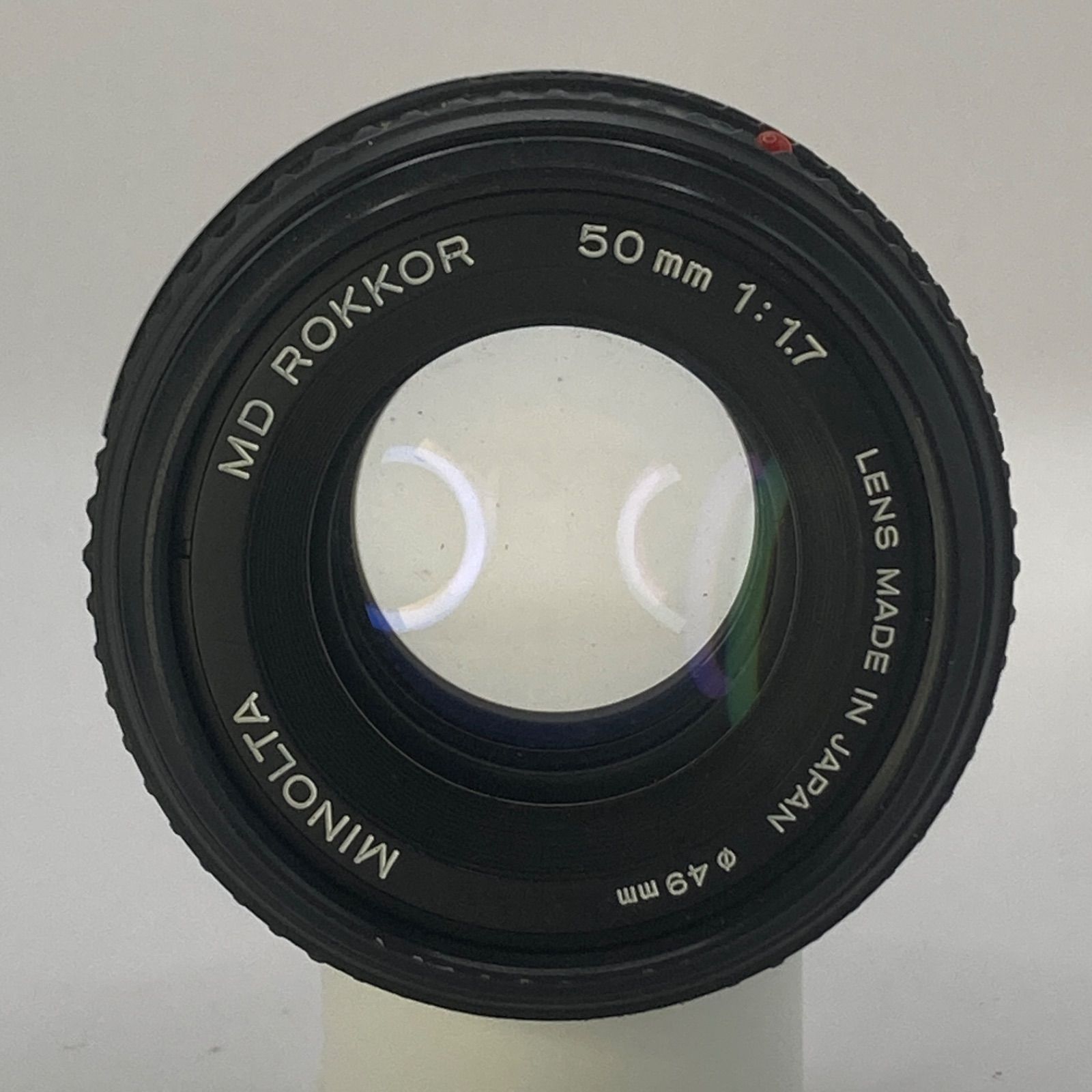 極上品/黄変除去済】Minolta MD ROKKOR 50mm F1.7 シリアル5313119