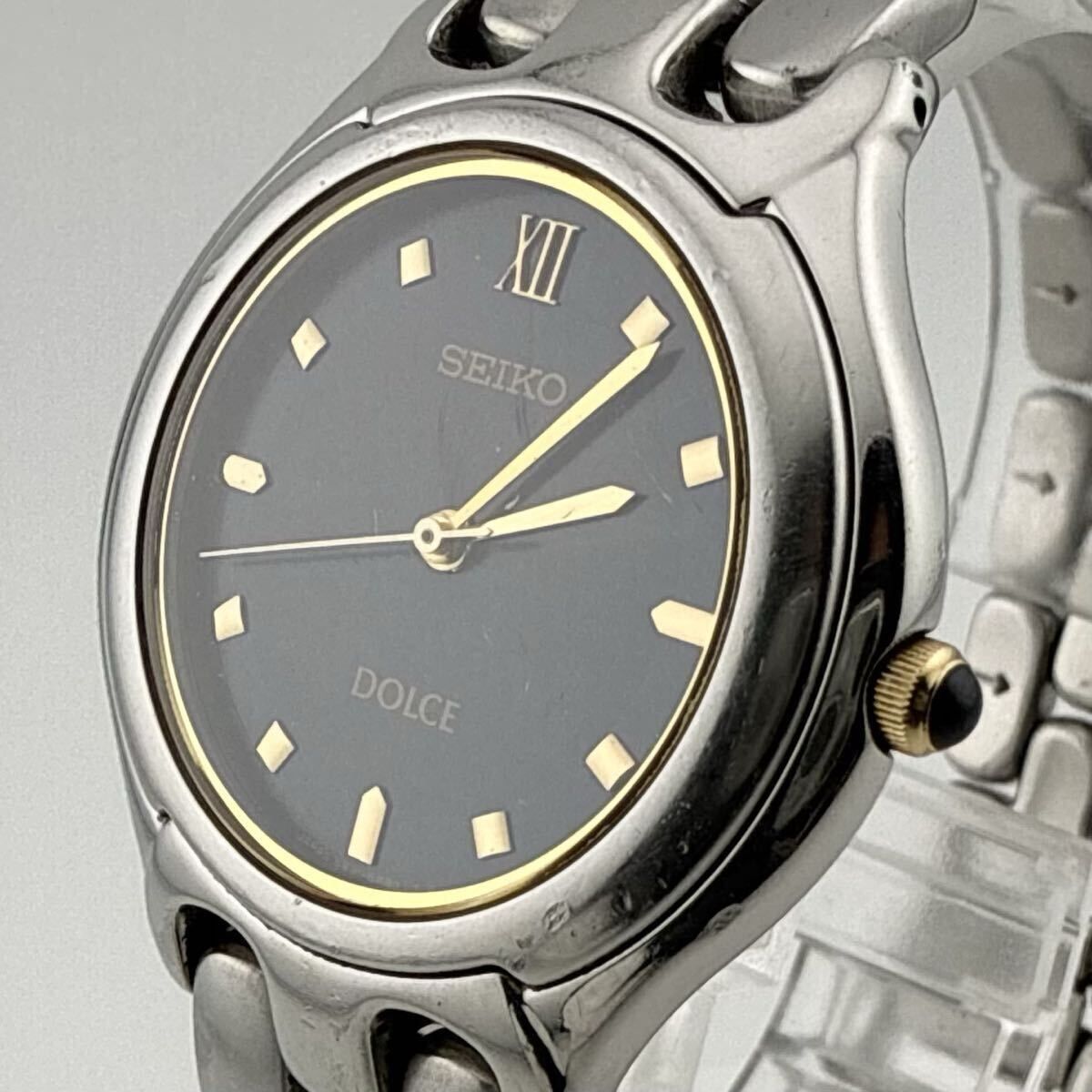 ジャンク】SEIKO セイコー DOLCE ドルチェ 5E31-6E90 メンズ ボーイズ 