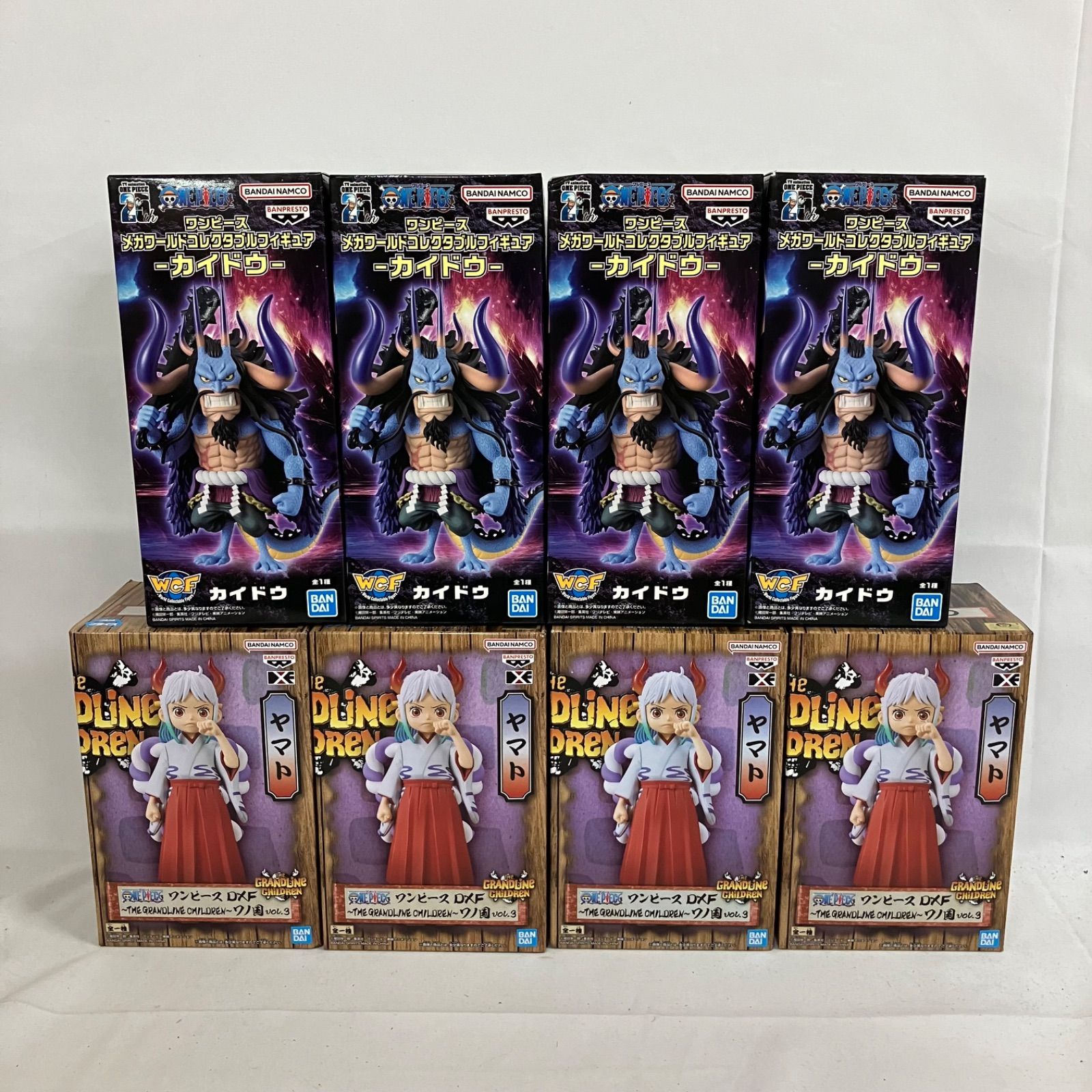 未開封 ワンピース ONE PIECE WCF カイドウ DXF ヤマト フィギュア 8個