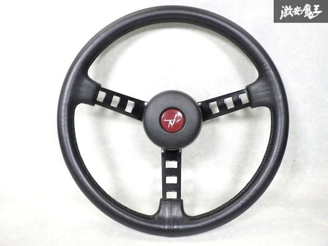 希少！即発送】日産純正 ケンメリ レザー ステアリング ハンドル