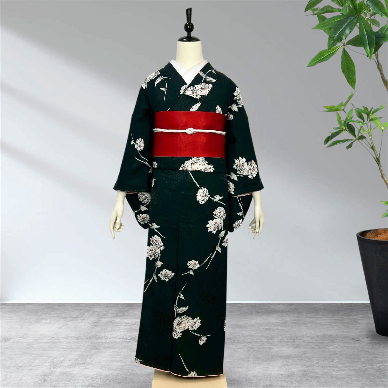 小紋 セミアンティーク 正絹 レトロ着物 - メルカリ