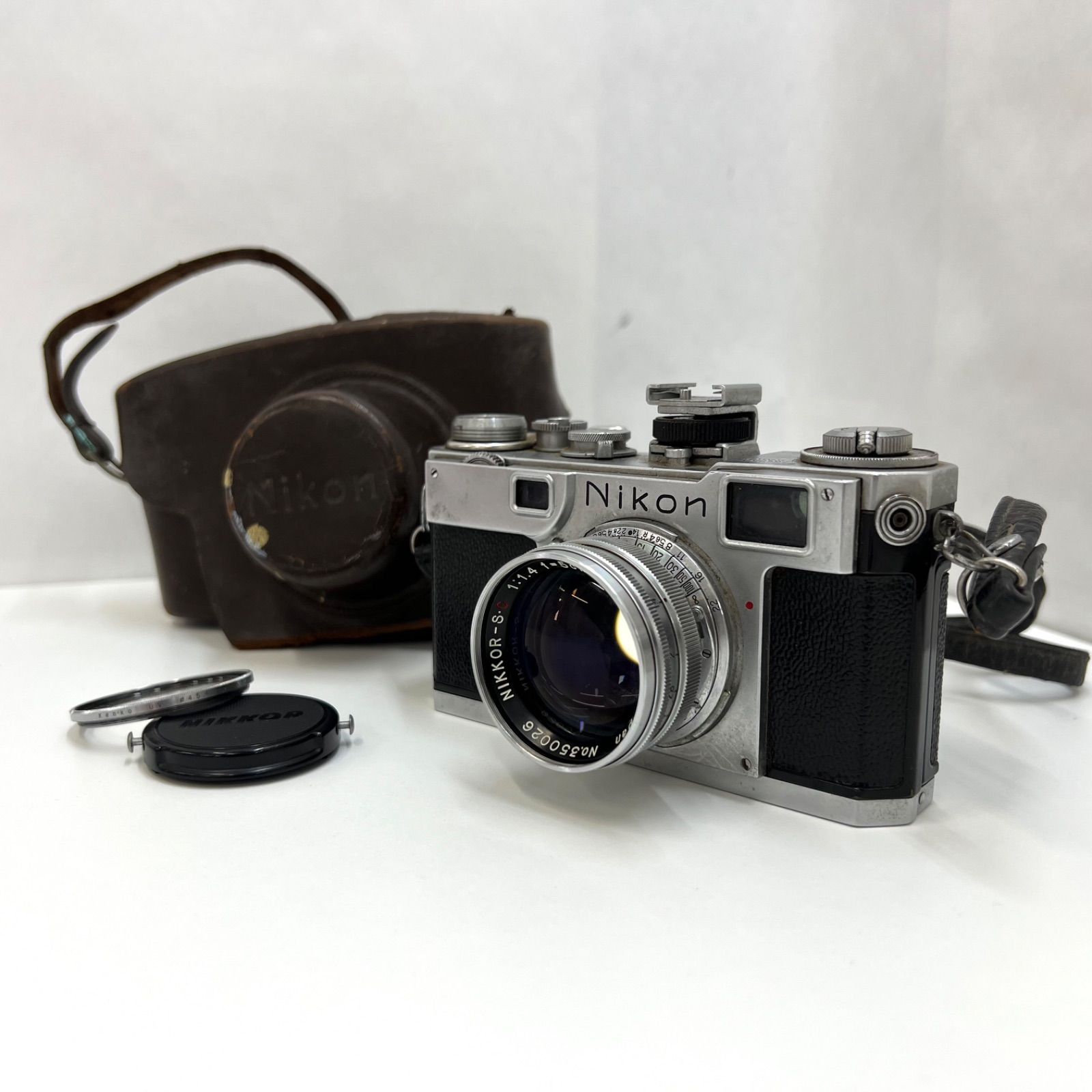 2-000167】 Nikon S2 NIKKOR-S.C 5cm F1.4 ニコン ニッコール レンジ
