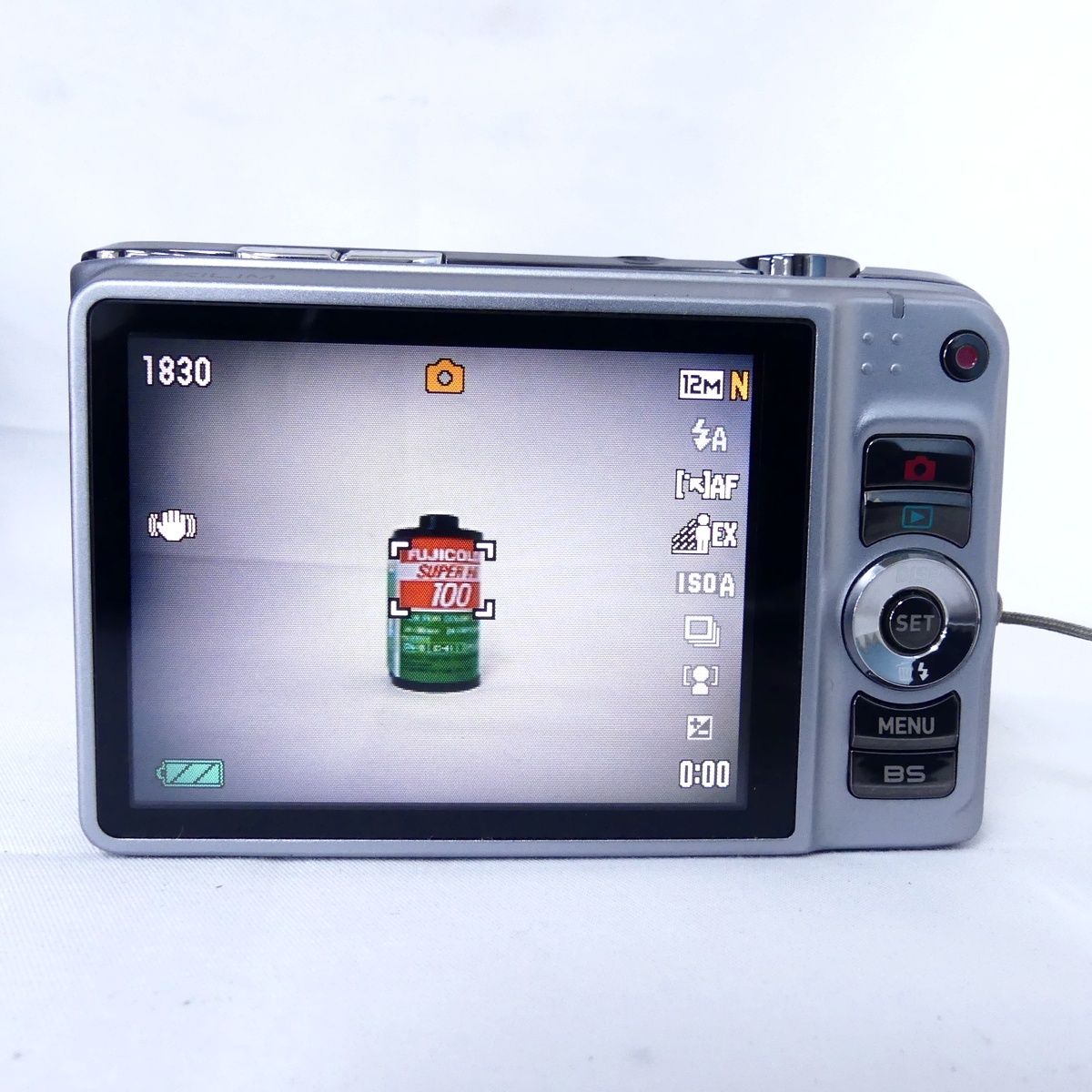 CASIO カシオ EXILIM EX-H10 シルバー デジタルカメラ コンパクト