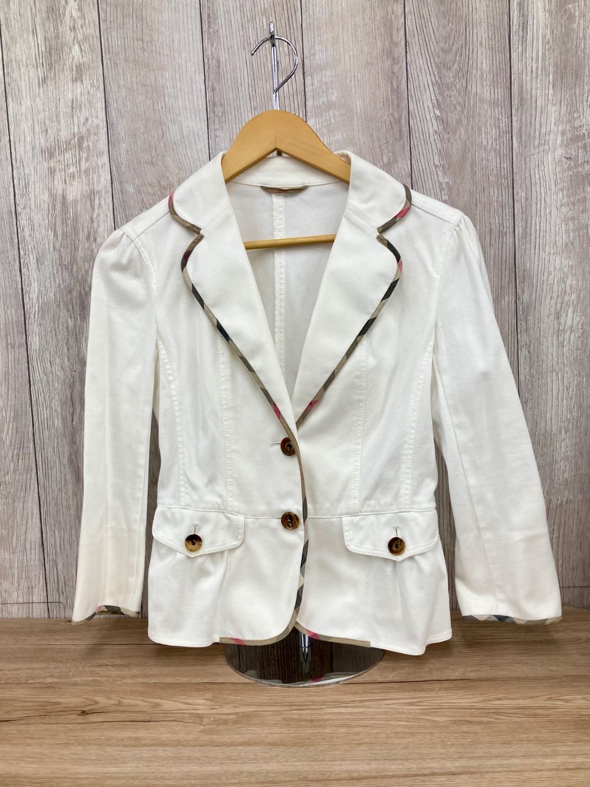 BURBERRY LONDON バーバリーロンドン テーラージャケット ノバチェック