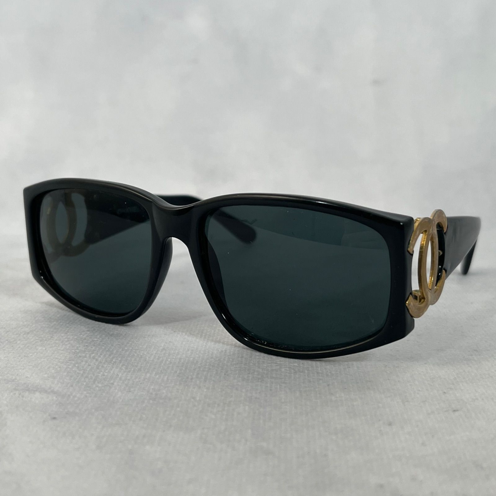 管2602-321】CHANEL シャネル ココマーク サングラス メガネ C ロゴ