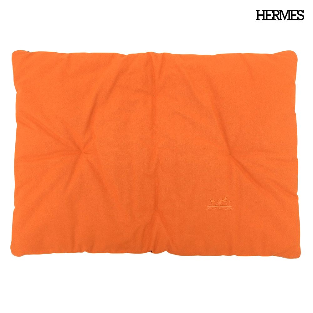 タグ付き未使用品 エルメス HERMES ロゴ刺繍 ドッグマット ペット用
