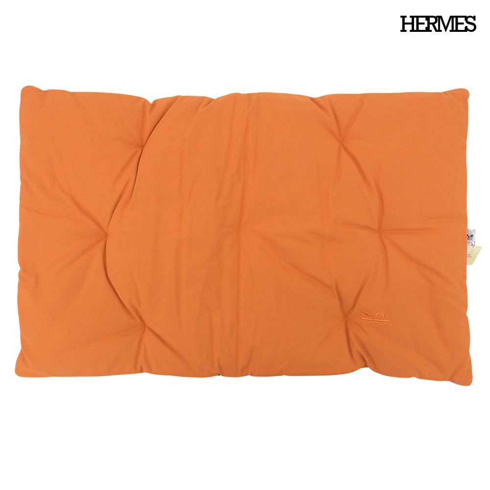 タグ付き未使用品 エルメス HERMES ロゴ刺繍 ドッグマット ペット用
