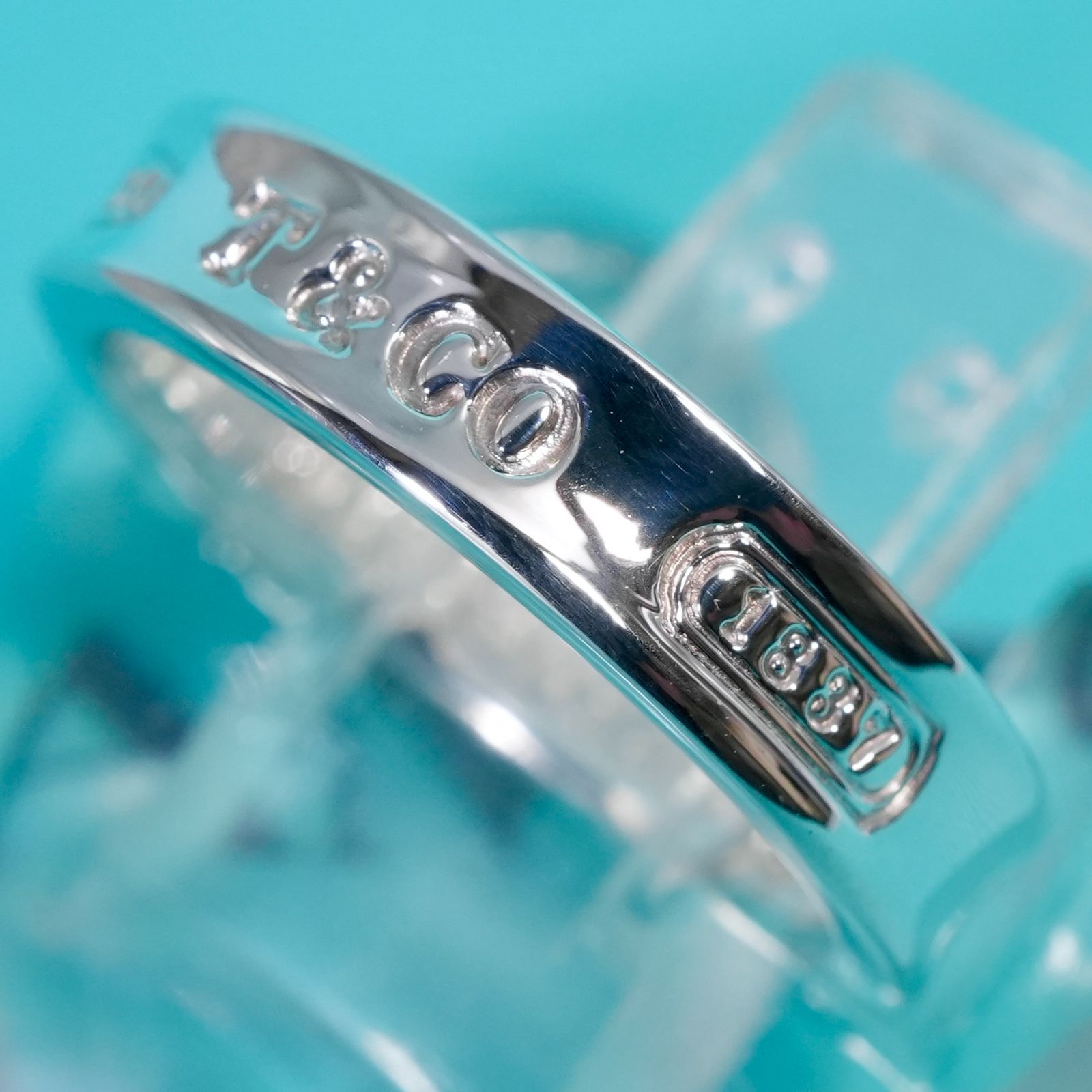 極美品6.5号 ティファニー 1837 ナロー スリム リング/25-3108 - メルカリ