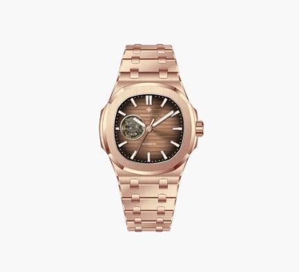  正規品ー ー未開封 Alexander Ferros 6102R-DT-08 吸湿性 自動巻き時計 腕時計(アナログ)