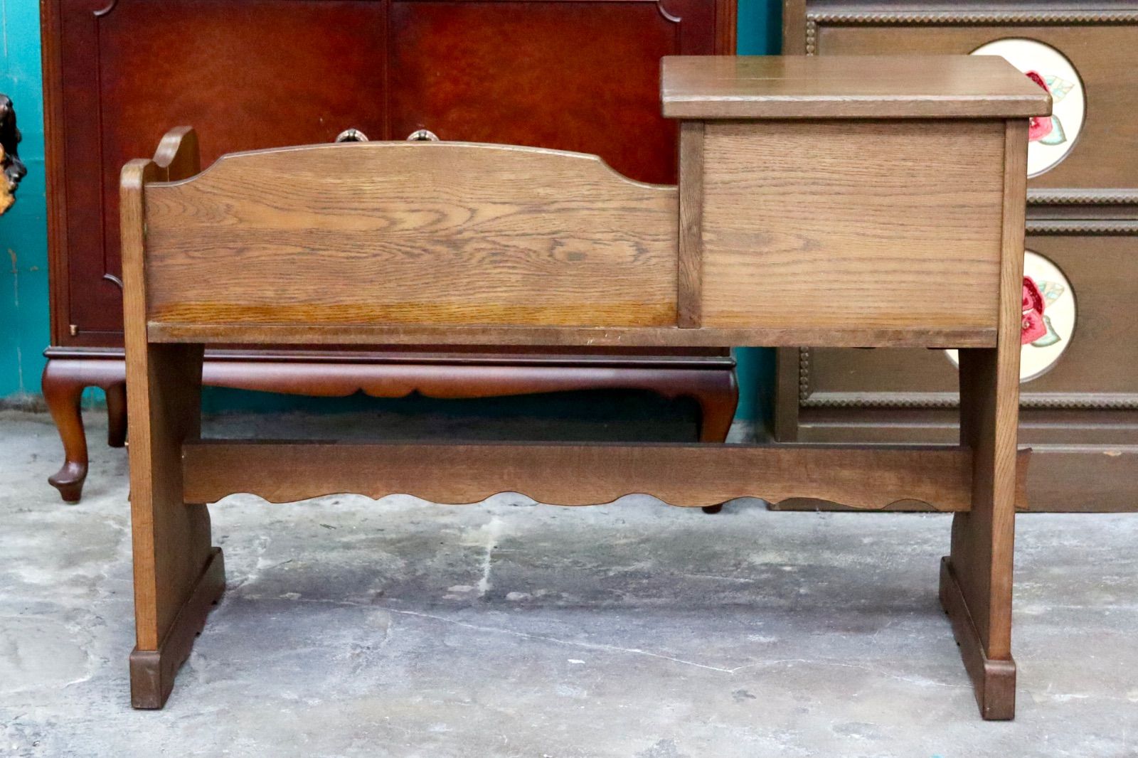 GMIH443○karimoku / カリモク コロニアル 電話台 FAX台 テレフォン