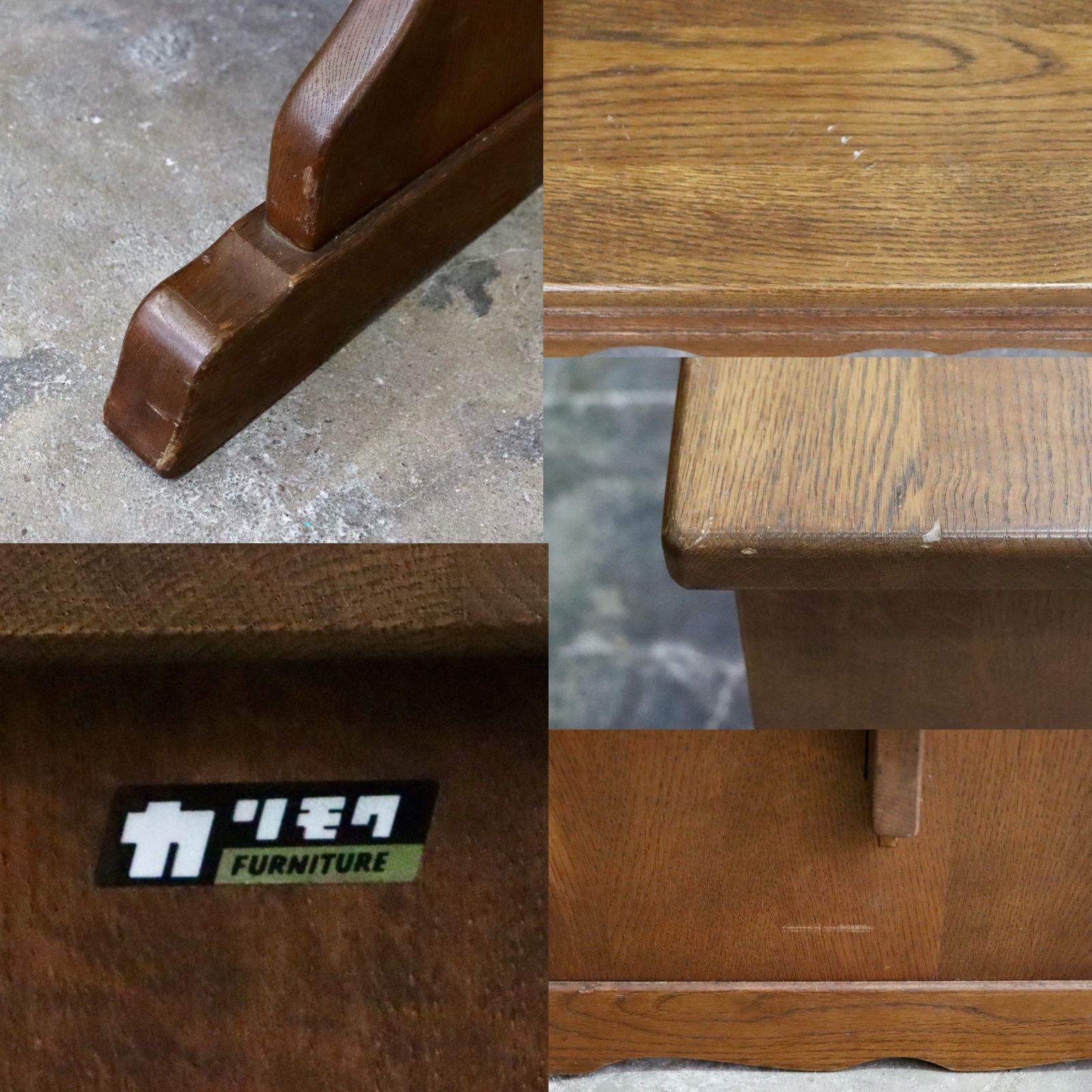 GMIH443○karimoku / カリモク コロニアル 電話台 FAX台 テレフォン