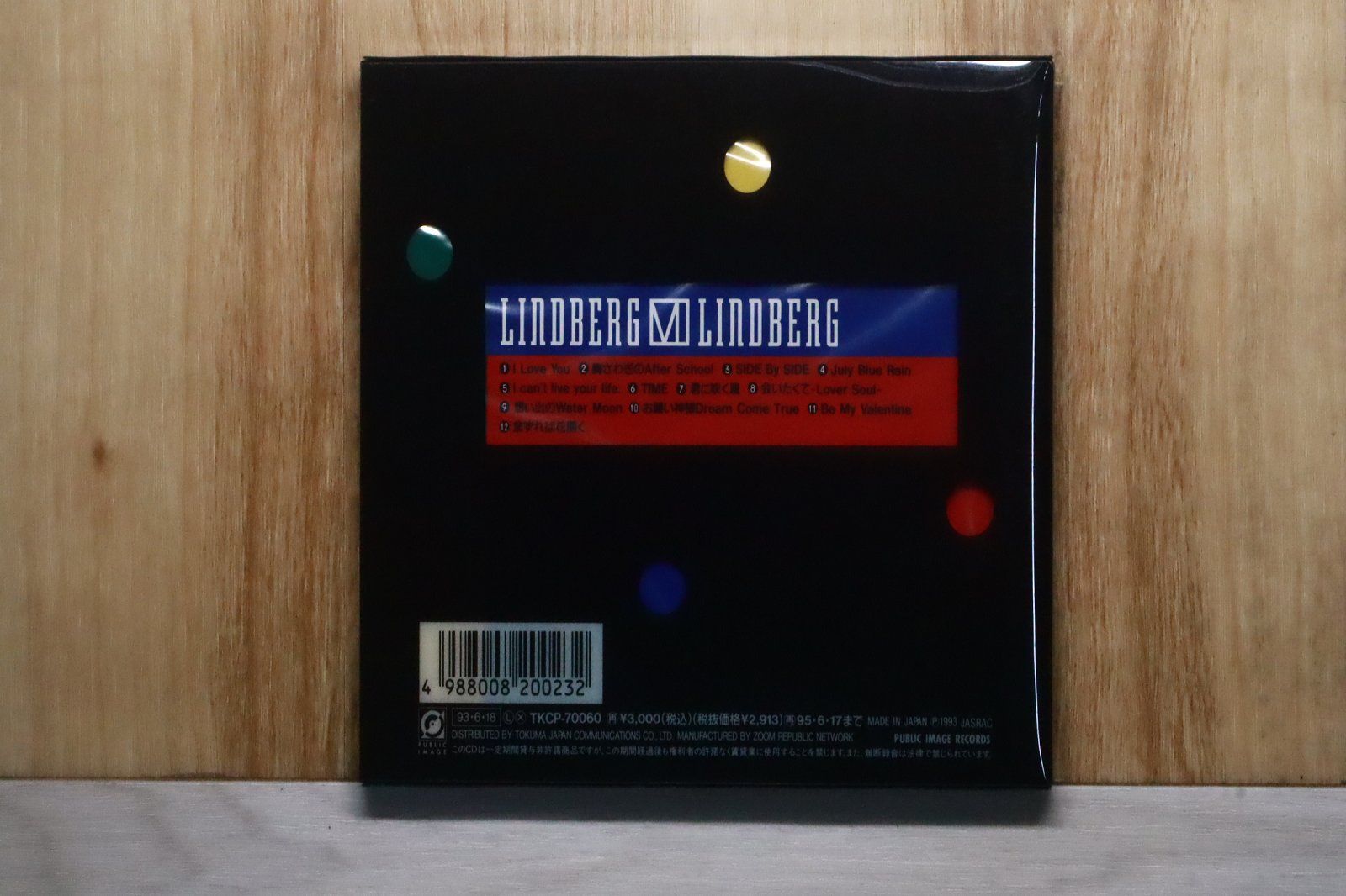国内盤CD☆リンドバーグ/LINDBERG□ LINDBERG VI 【TKCP70060