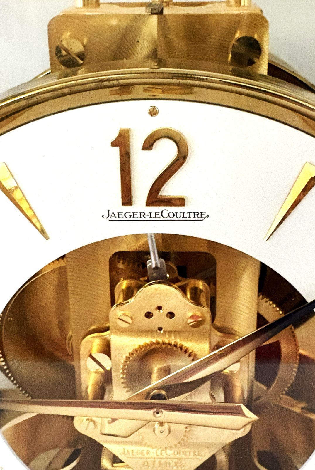 高級】スイス製 JAGER LECOULTRE ジャガールクルト ATOMOS アトモス