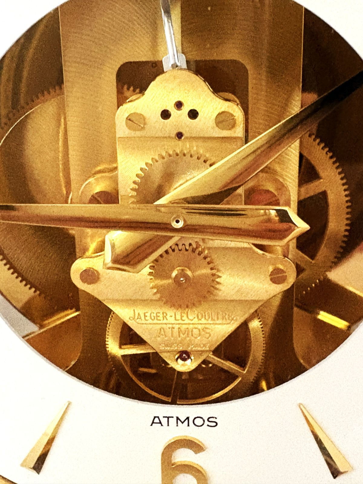 高級】スイス製 JAGER LECOULTRE ジャガールクルト ATOMOS アトモス